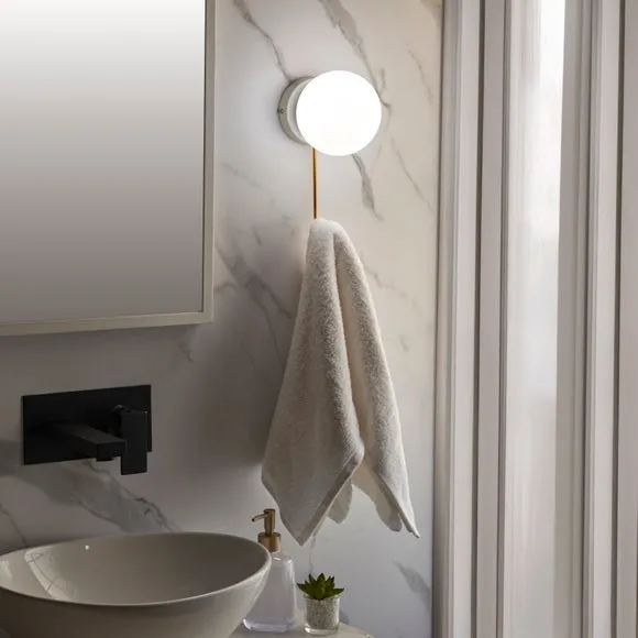 Wall Light with Hook - Natural, Metal