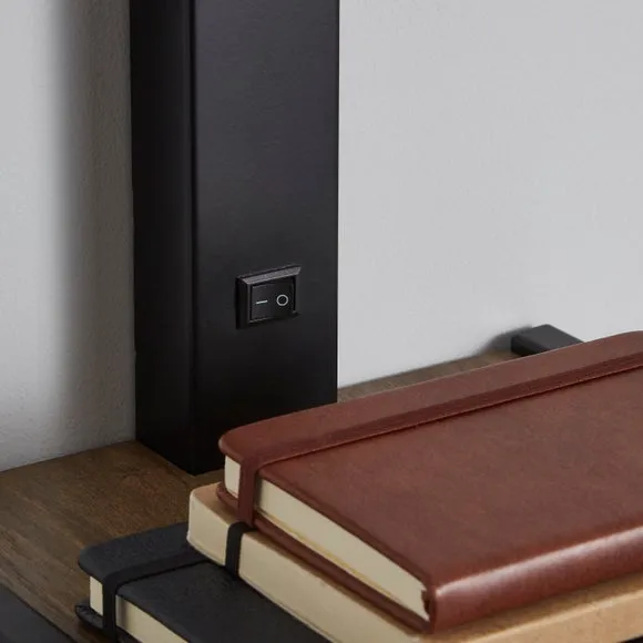 Wall Light with Shelf - Pine, Wood