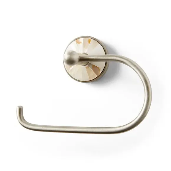 Wall Mount Toilet Roll Holder - Silver, Chrome