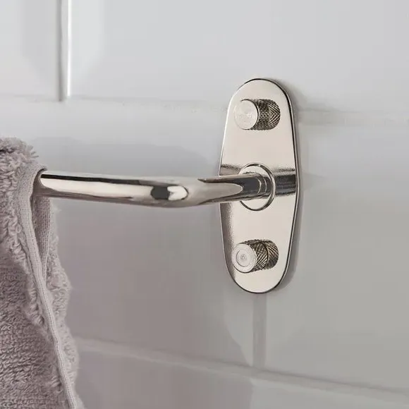 Wall-Mount Towel Rail - Chrome