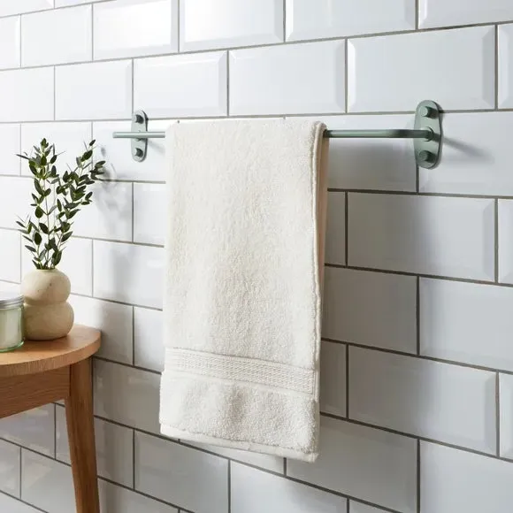Wall-Mount Towel Rail - Sage