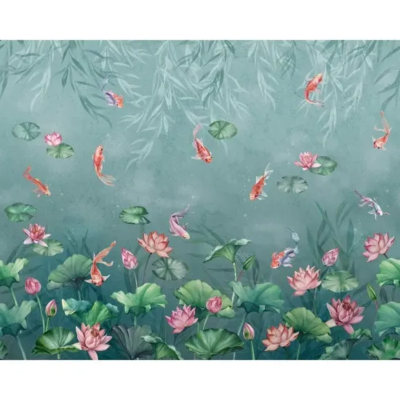 Wall Mural with Matt Finish - Green
