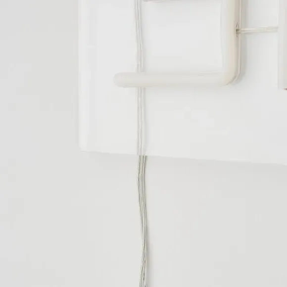 Wall Neon Sign Good To Be Home - White, Acrylic