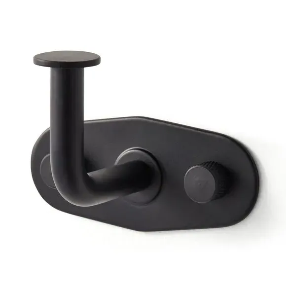 Wall Towel Hook - Black