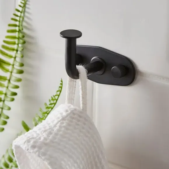 Wall Towel Hook - Black image