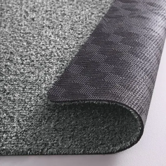 Washable Doormat - Silver, Cotton