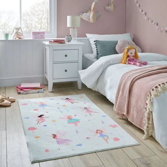 Washable Faux Fur Rug - Multicolor, Faux Fur image