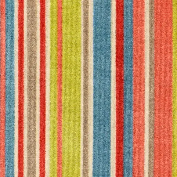 Washable Mat with Anti-Slip Backing - Multicolour