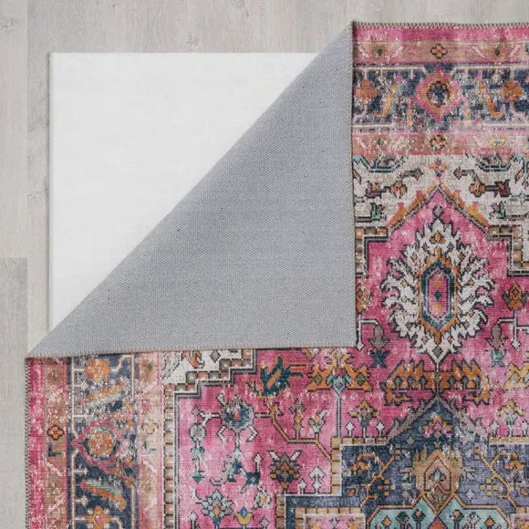 Washable Rug Traditional Design - Cotton Blend