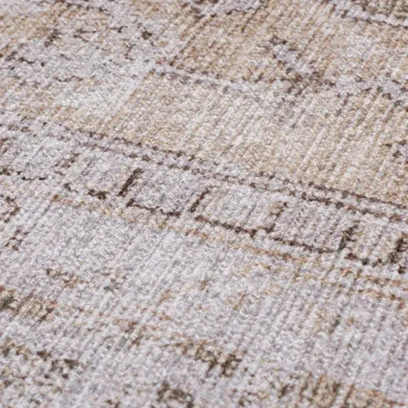 Washable Rug Traditional Design - Natural, Cotton