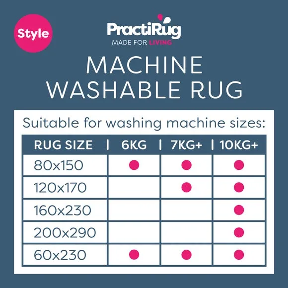 Washable Runner Rug Traditional - Sage, Cotton