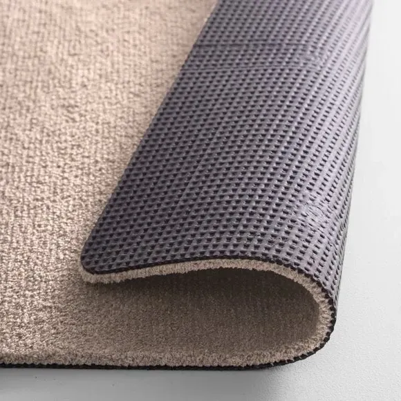 Washable Runner Rug with Anti-Slip - Beige