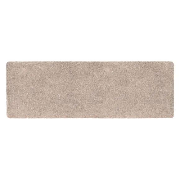 Washable Runner Rug with Anti-Slip - Beige