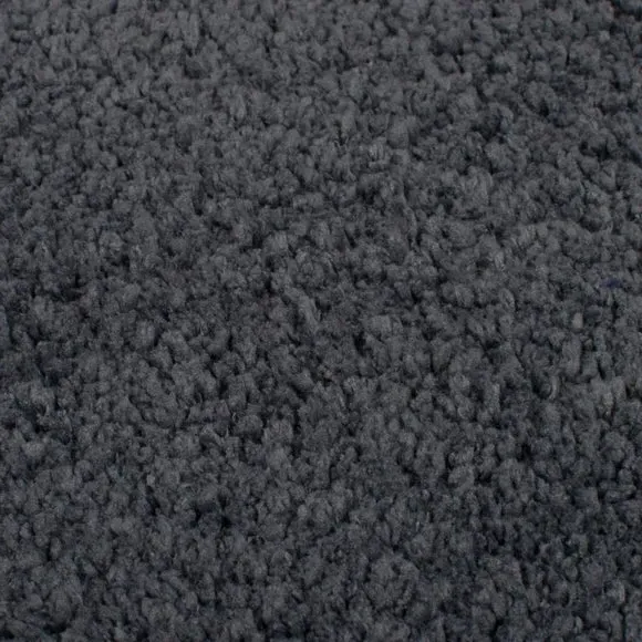 Washable Runner Rug with Anti-Slip - Grey