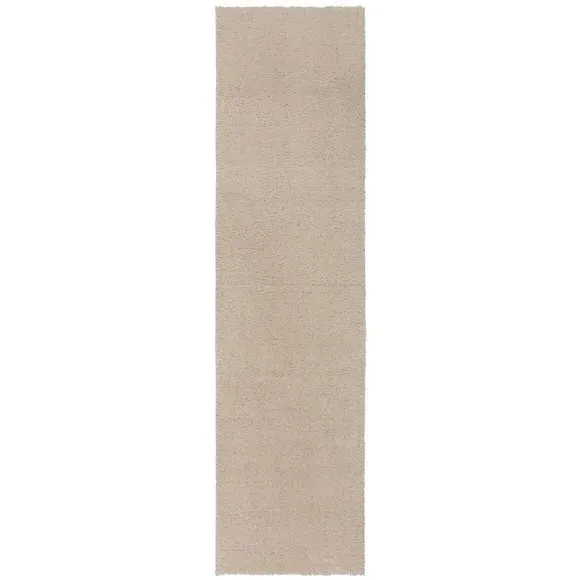 Washable Runner Rug with Anti-Slip - Natural