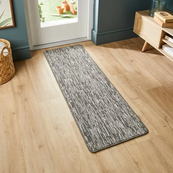 Washable Runner with Anti-Slip - Grey image