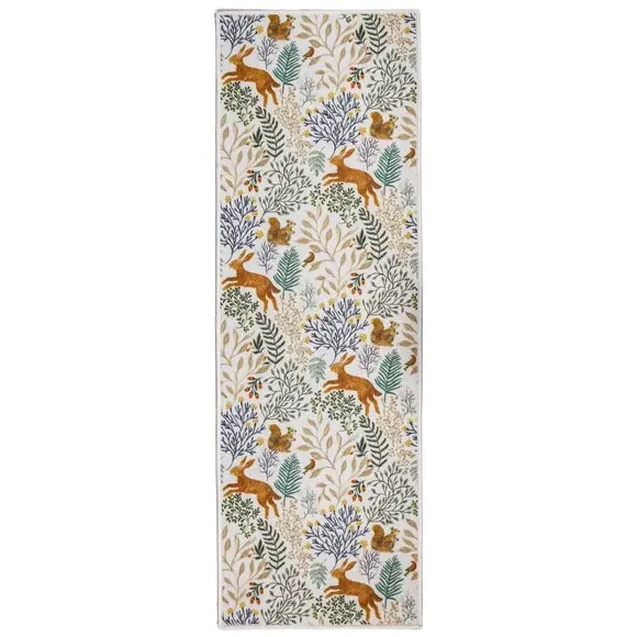 Washable Runner with Anti-Slip - Multicolor