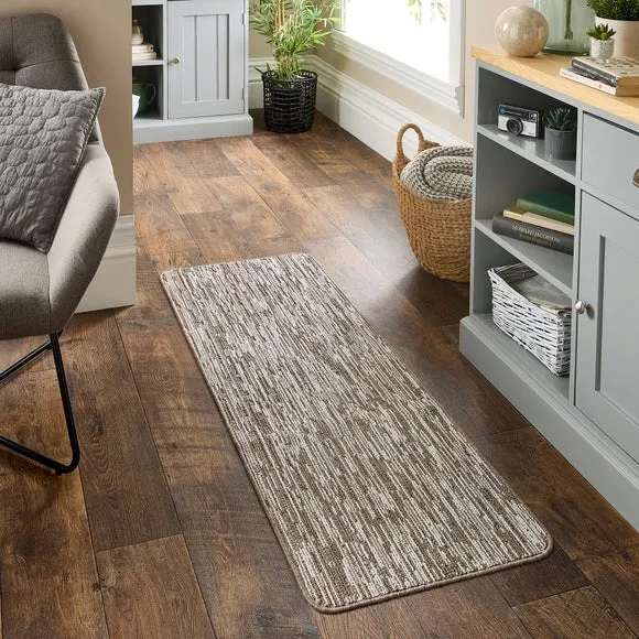 Washable Runner with Anti-Slip - Natural
