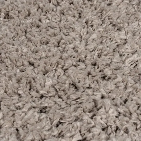 Washable Shaggy Rug - Grey