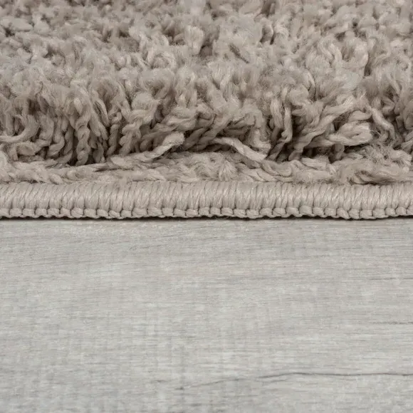 Washable Shaggy Rug - Grey