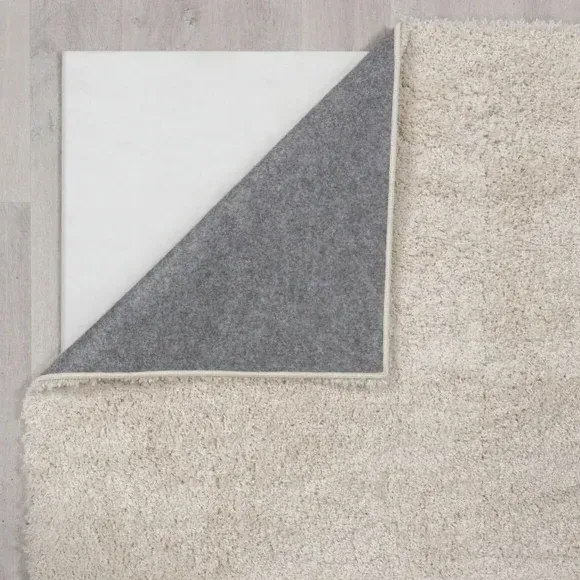 Washable Shaggy Rug - Ivory
