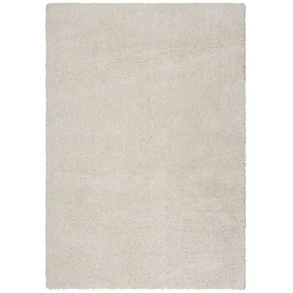 Washable Shaggy Rug - Ivory