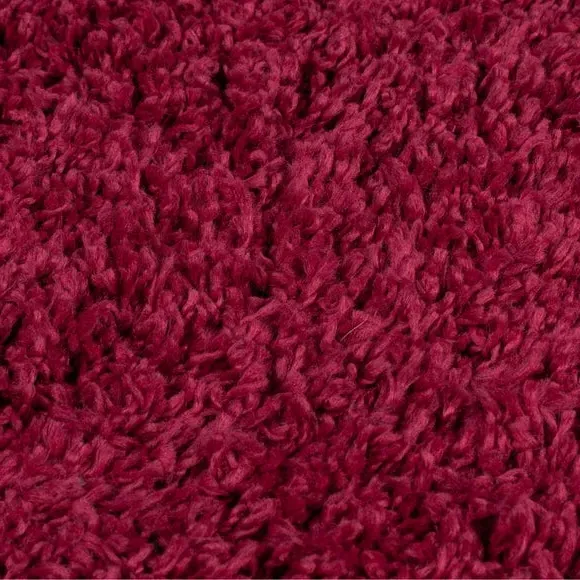Washable Shaggy Rug - Mulberry