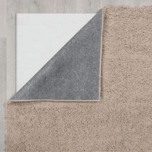 Washable Shaggy Rug - Natural