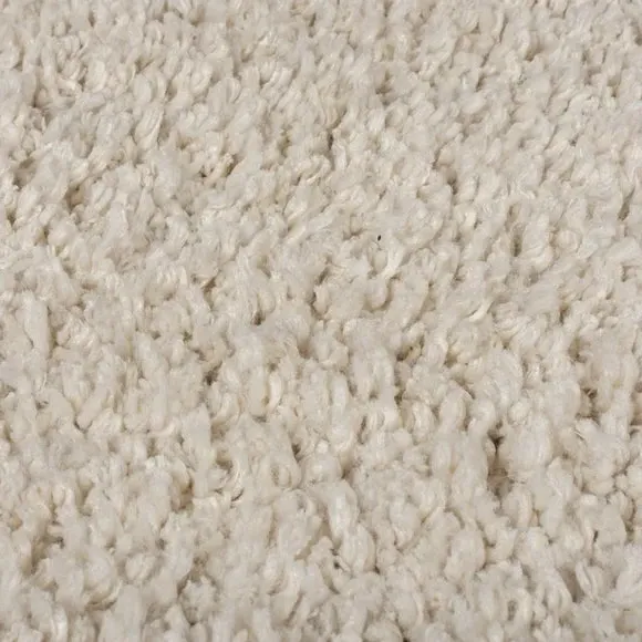 Washable Shaggy Rug - Sandstone, Polyester