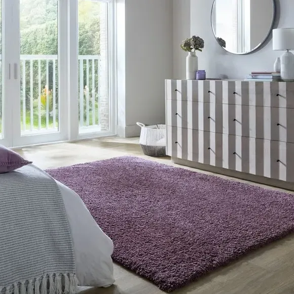 Washable Shaggy Rug - Thistle
