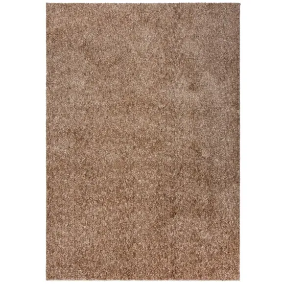 Washable Shaggy Rug with Anti-Slip - Natural