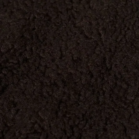 Washable Sherpa Faux Fur Rug - Brown, Polyester