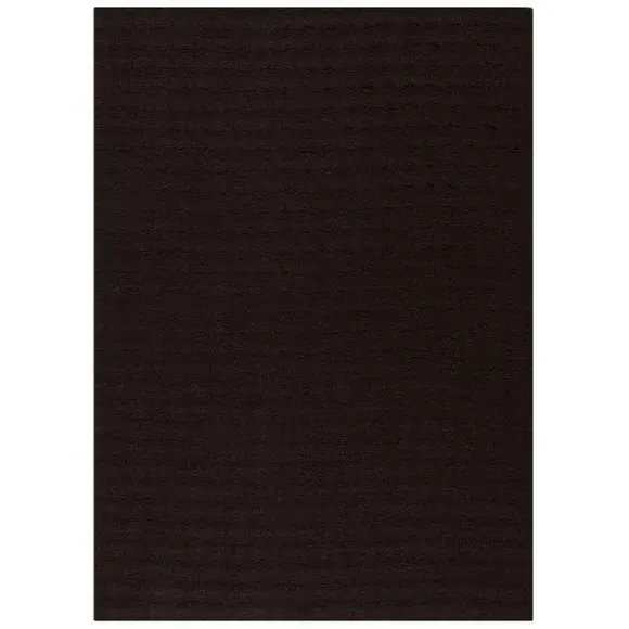 Washable Sherpa Faux Fur Rug - Brown, Polyester