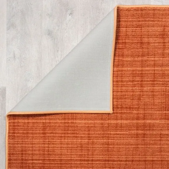 Washable Stair Runner with Anti-Slip - Ginger, Boucle