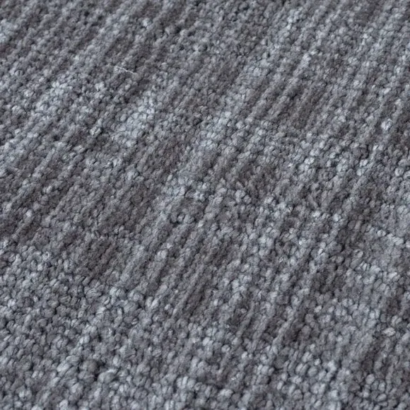 Washable Stair Runner with Anti-Slip - Grey, Boucle