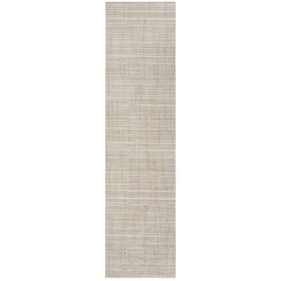 Washable Stair Runner with Anti-Slip - Ivory, Boucle
