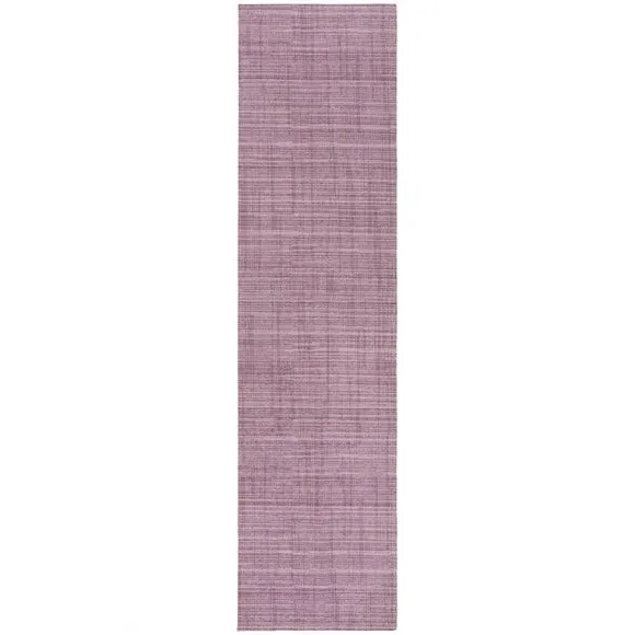 Washable Stair Runner with Anti-Slip - Mauve, Boucle
