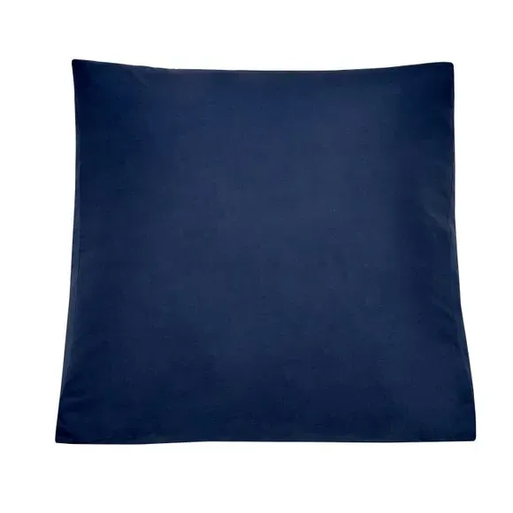 Wedge Pillowcase - Luxe Navy, Cotton