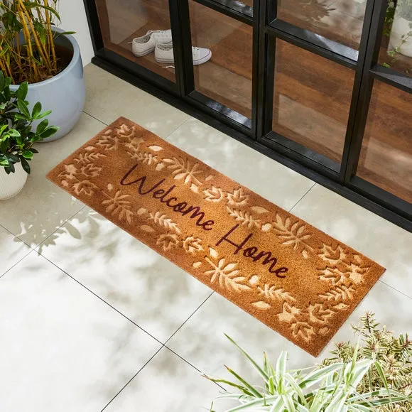 Welcome Home Patio Mat - Natural, Coir image