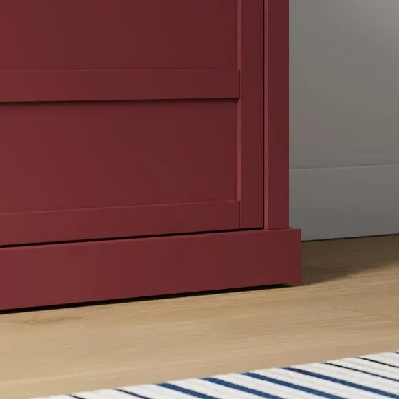 Wide TV Unit with Storage - Mulberry