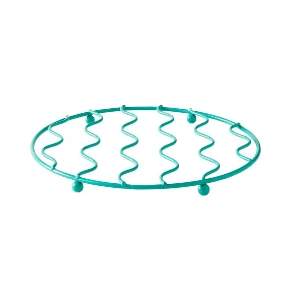 Wiggle Trivet - Green, Iron