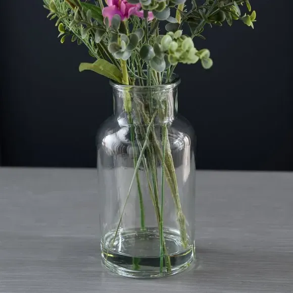 Wildflower Bouquet Arrangement - Multicolor, Glass