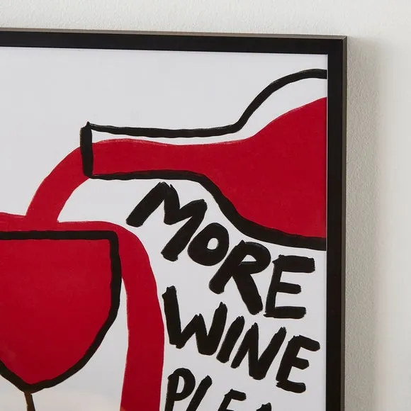 Wine Print Poster - Multicolor
