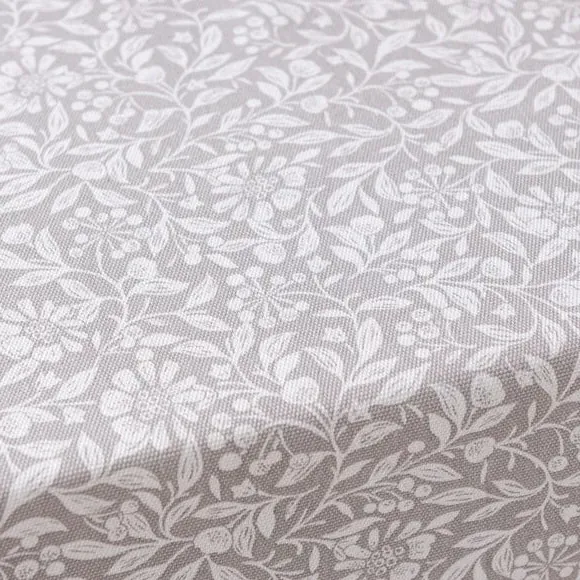 Wipe Clean Tablecloth - Grey, Cotton