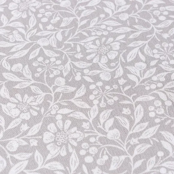 Wipe Clean Tablecloth - Grey, Cotton