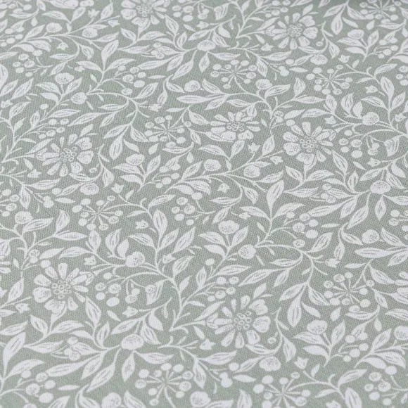 Wipe Clean Tablecloth - Sage, Cotton