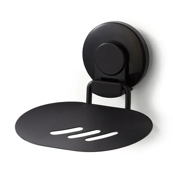 Wire Suction Soap Dish - Black