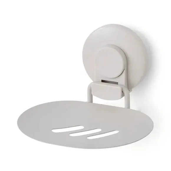 Wire Suction Soap Dish - Grey