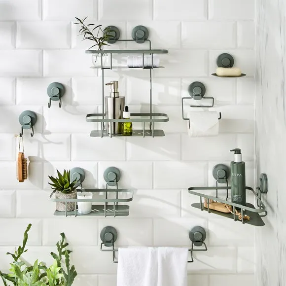 Wire Suction Towel Rail - Lilypad