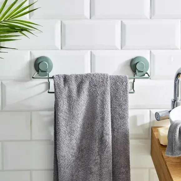 Wire Suction Towel Rail - Lilypad